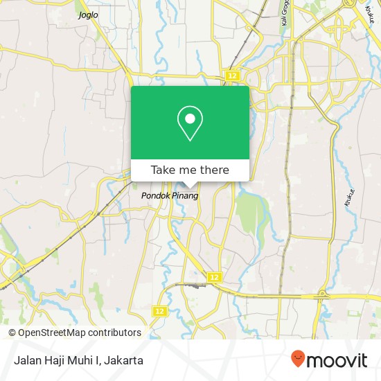 Jalan Haji Muhi I map