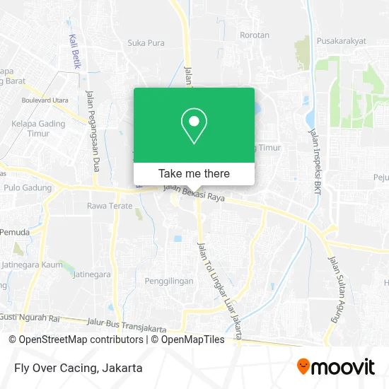 Fly Over Cacing map