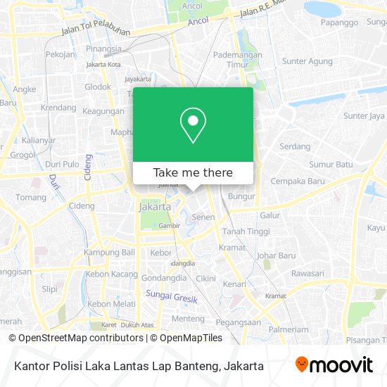 Kantor Polisi Laka Lantas Lap Banteng map