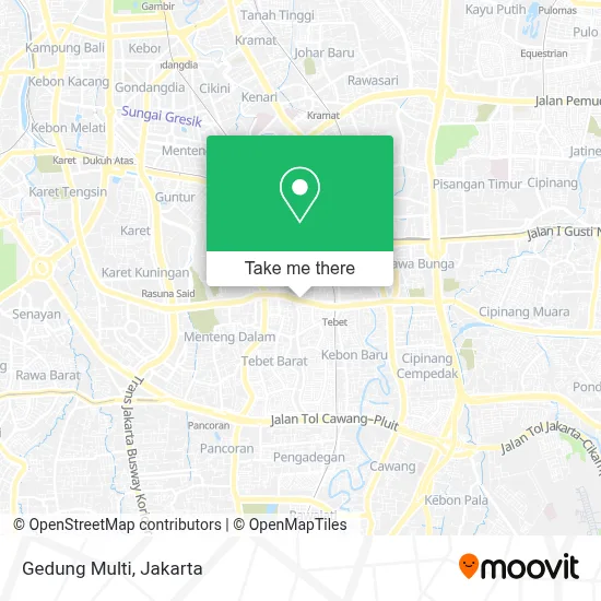 Gedung Multi map