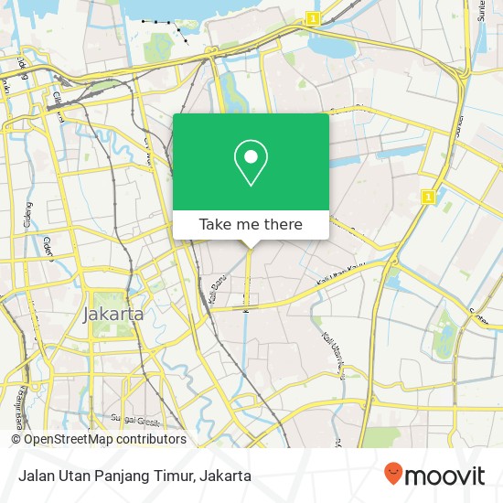 Jalan Utan Panjang Timur map