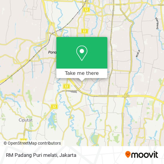 RM Padang Puri melati map