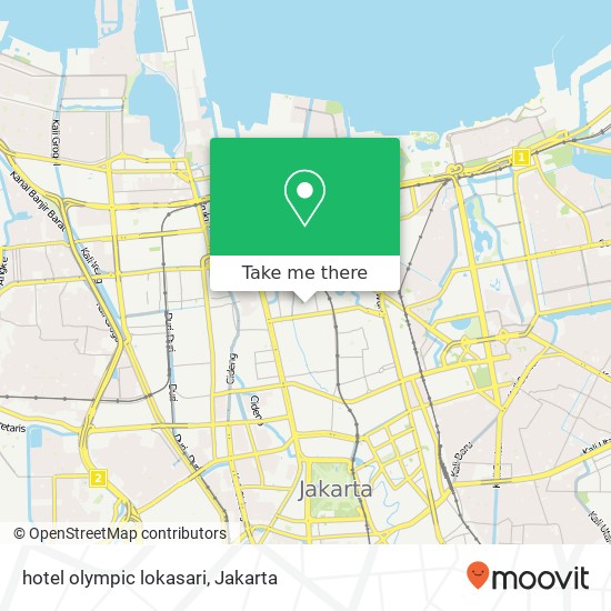 hotel olympic lokasari map