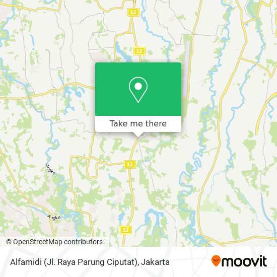 Alfamidi (Jl. Raya Parung Ciputat) map