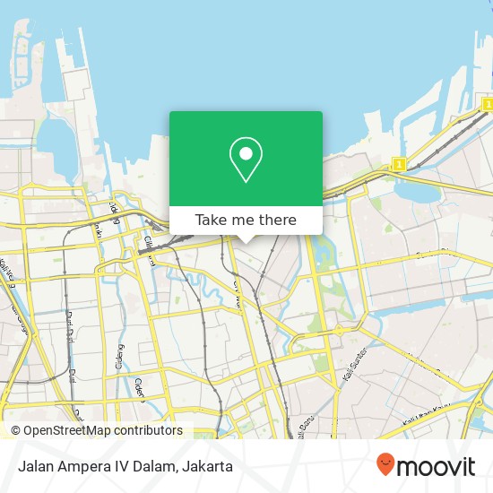 Jalan Ampera IV Dalam map