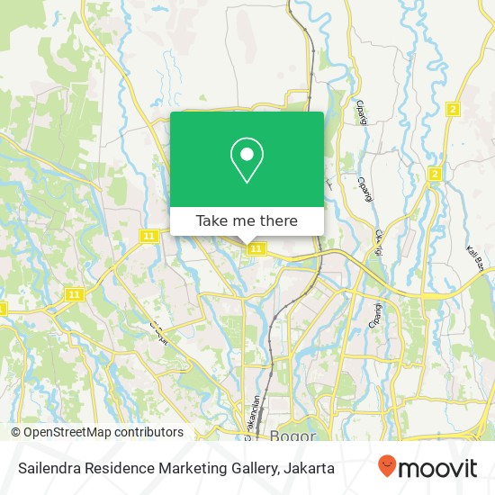 Sailendra Residence Marketing Gallery map