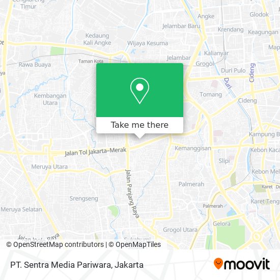 PT. Sentra Media Pariwara map