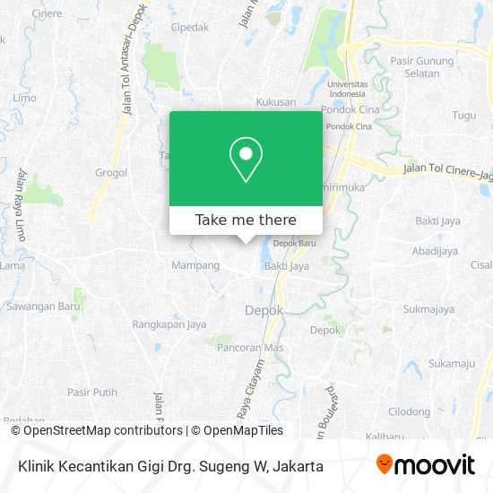 Klinik Kecantikan Gigi Drg. Sugeng W map