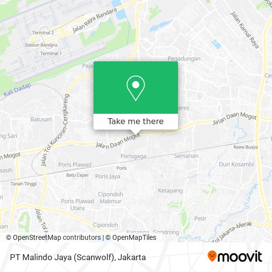 PT Malindo Jaya (Scanwolf) map