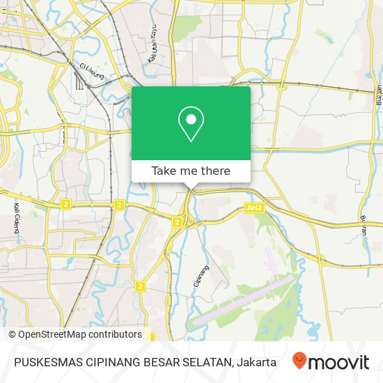 PUSKESMAS CIPINANG BESAR SELATAN map