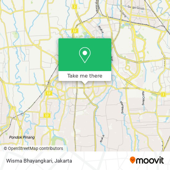 Wisma Bhayangkari map