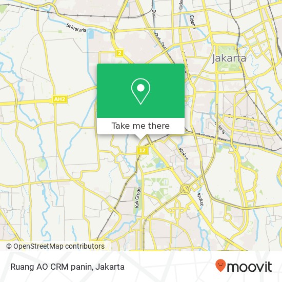 Ruang AO CRM panin map