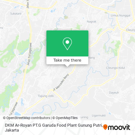 DKM Ar-Royan PT.G Garuda Food Plant Gunung Putri map