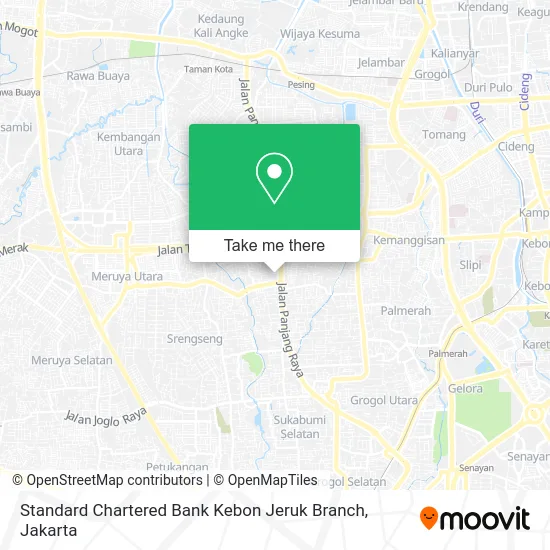Standard Chartered Bank Kebon Jeruk Branch map