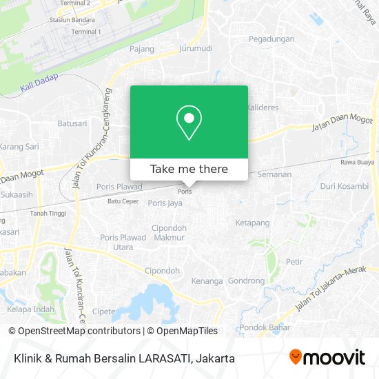 Klinik & Rumah Bersalin LARASATI map