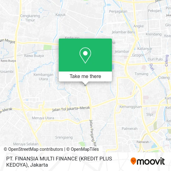 PT. FINANSIA MULTI FINANCE (KREDIT PLUS KEDOYA) map