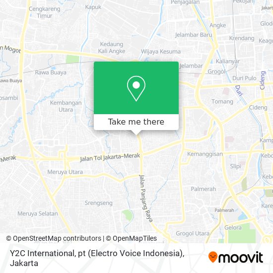Y2C International, pt (Electro Voice Indonesia) map