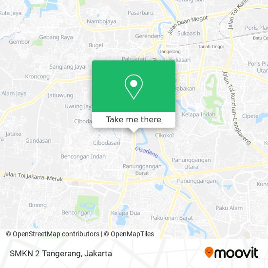 SMKN 2 Tangerang map