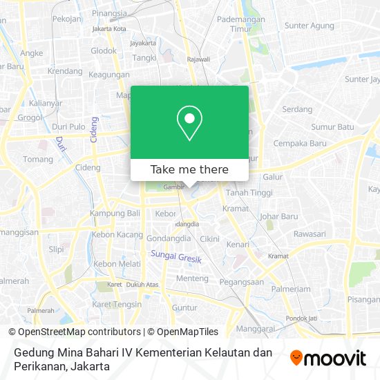 Gedung Mina Bahari IV Kementerian Kelautan dan Perikanan map