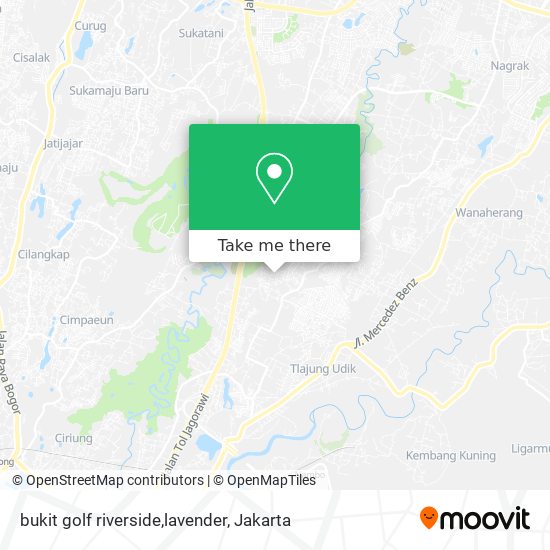 bukit golf riverside,lavender map