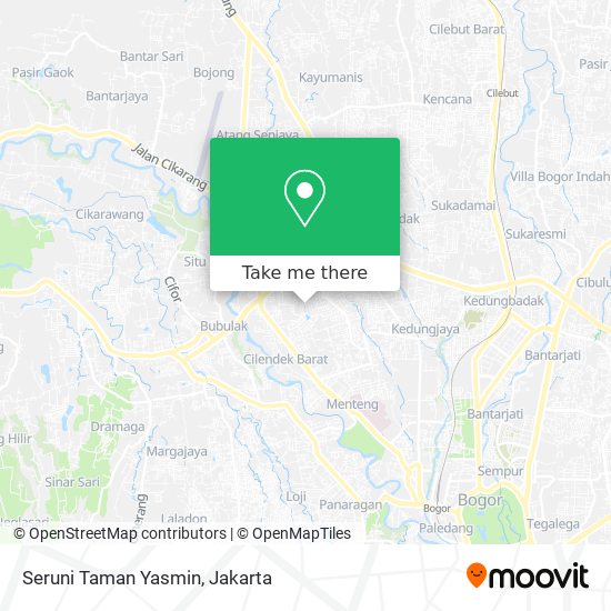 Seruni Taman Yasmin map