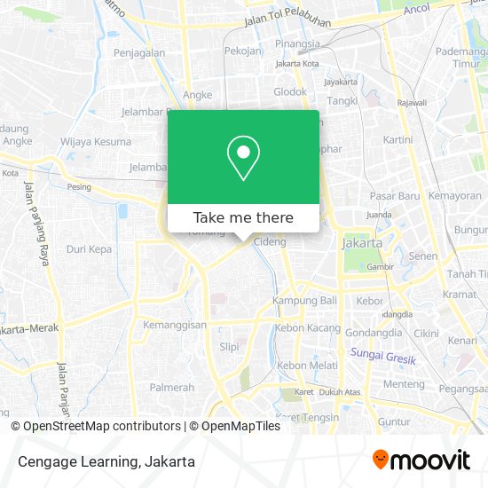 Cengage Learning map