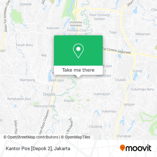 Kantor Pos [Depok 2] map