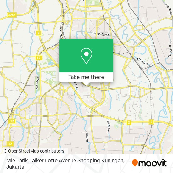 Mie Tarik Laiker Lotte Avenue Shopping Kuningan map