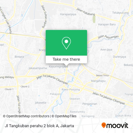 Jl Tangkuban perahu  2 blok A map