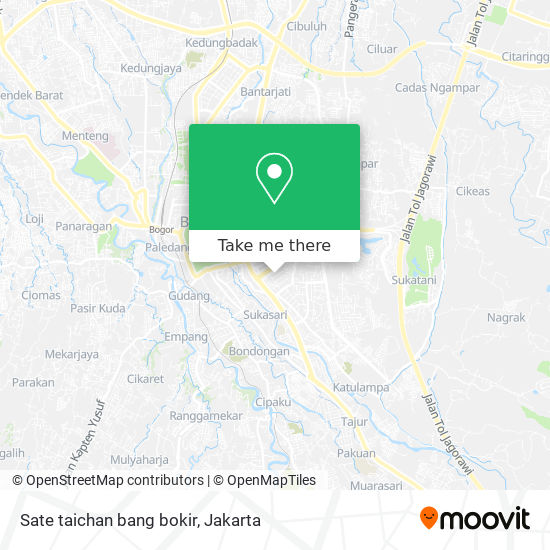 Sate taichan bang bokir map