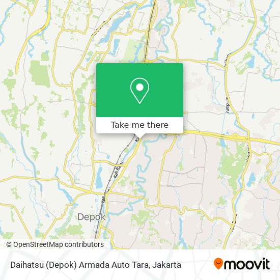 Daihatsu (Depok) Armada Auto Tara map