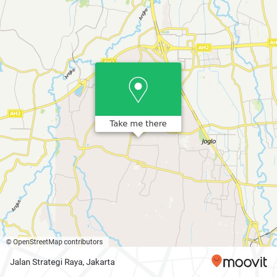 Jalan Strategi Raya map