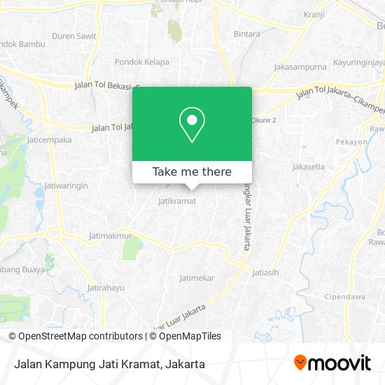 Jalan Kampung Jati Kramat map