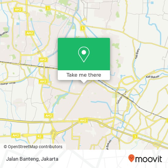 Jalan Banteng map