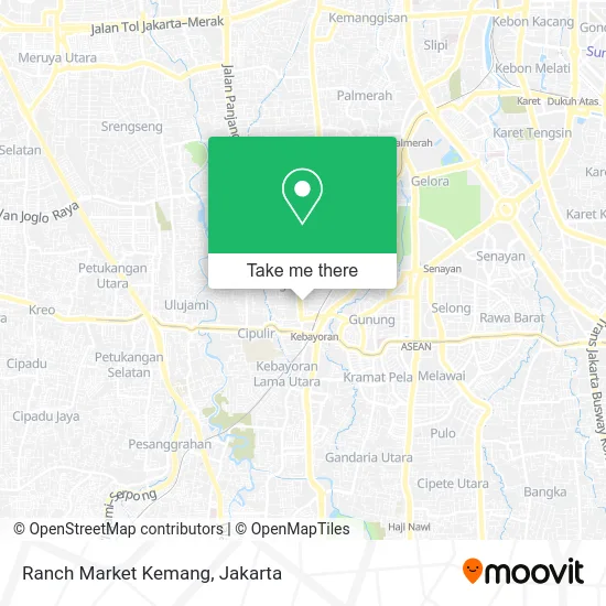 Ranch Market Kemang map