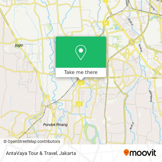 AntaVaya Tour & Travel map