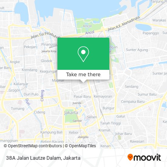 38A Jalan Lautze Dalam map