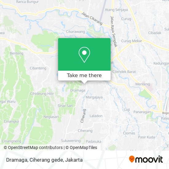 Dramaga, Ciherang gede map