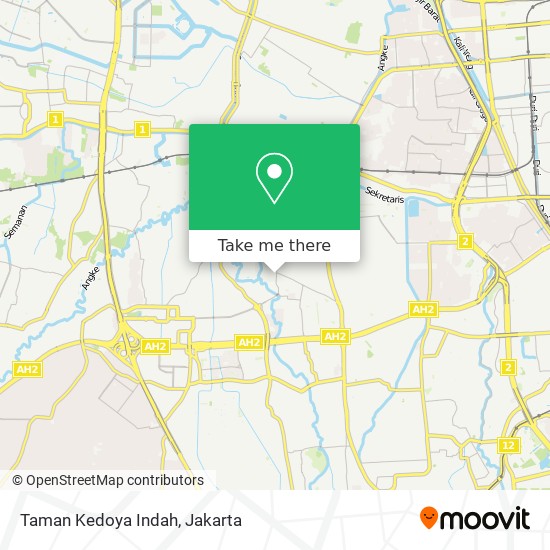 Taman Kedoya Indah map