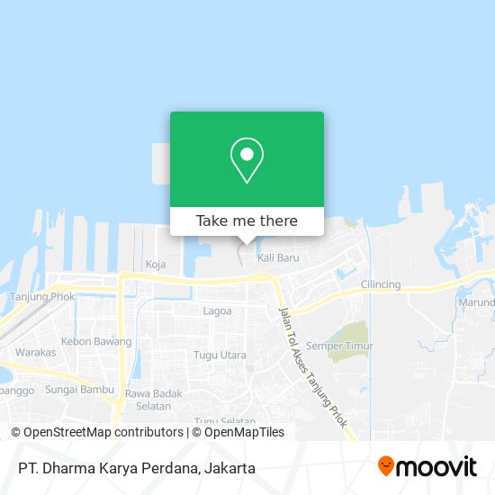 PT. Dharma Karya Perdana map