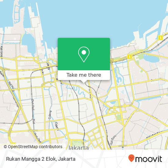 Rukan Mangga 2 Elok map