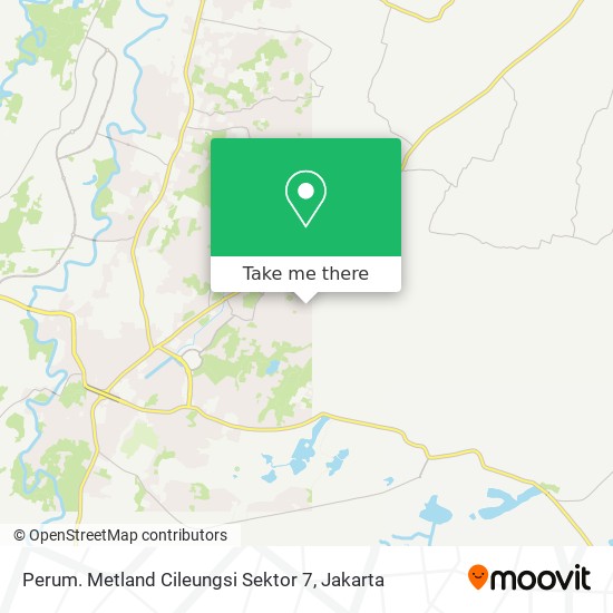 Perum. Metland Cileungsi Sektor 7 map