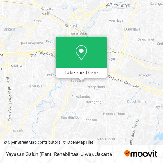 Yayasan Galuh (Panti Rehabilitasi Jiwa) map