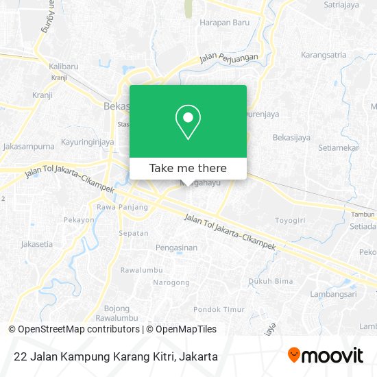 22 Jalan Kampung Karang Kitri map