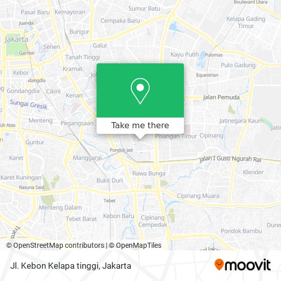 Jl. Kebon Kelapa tinggi map