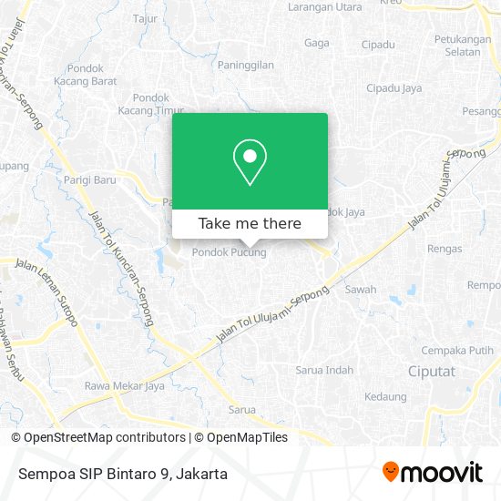 Sempoa SIP Bintaro 9 map