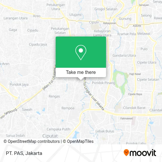 PT. PAS map
