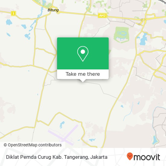 Diklat Pemda Curug Kab. Tangerang map