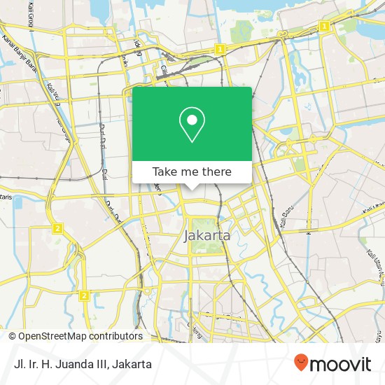 Jl. Ir. H. Juanda III map