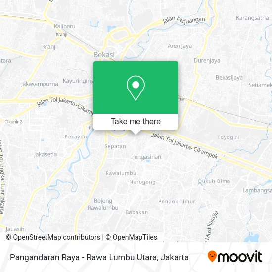Pangandaran Raya - Rawa Lumbu Utara map